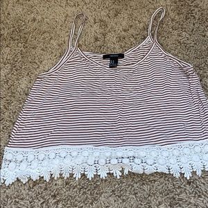 Crop tank top